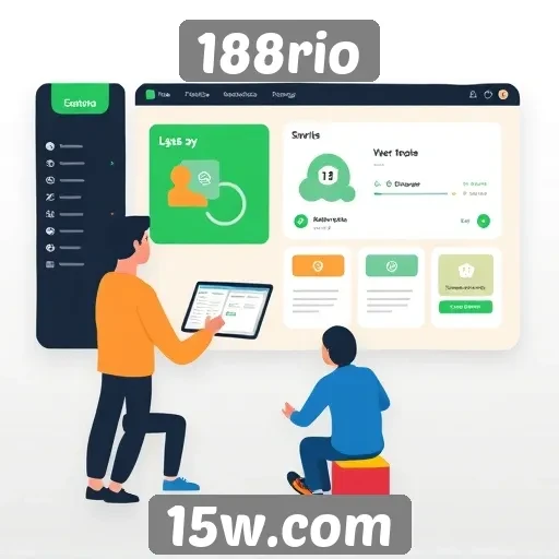 Interface do usuário do 188rio é intuitiva