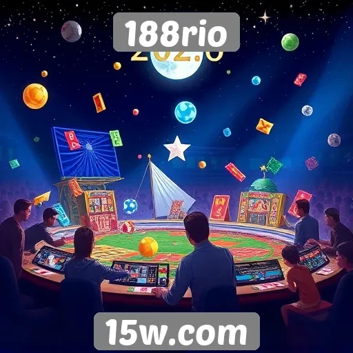A variedade de jogos disponíveis no 188rio em 2026